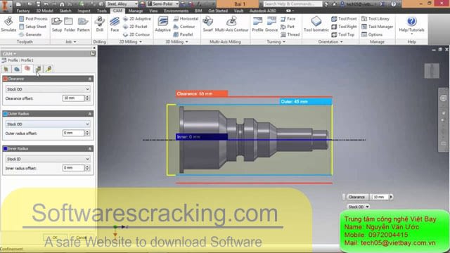 Autodesk Inventor HSM 2019 x64 Free Download